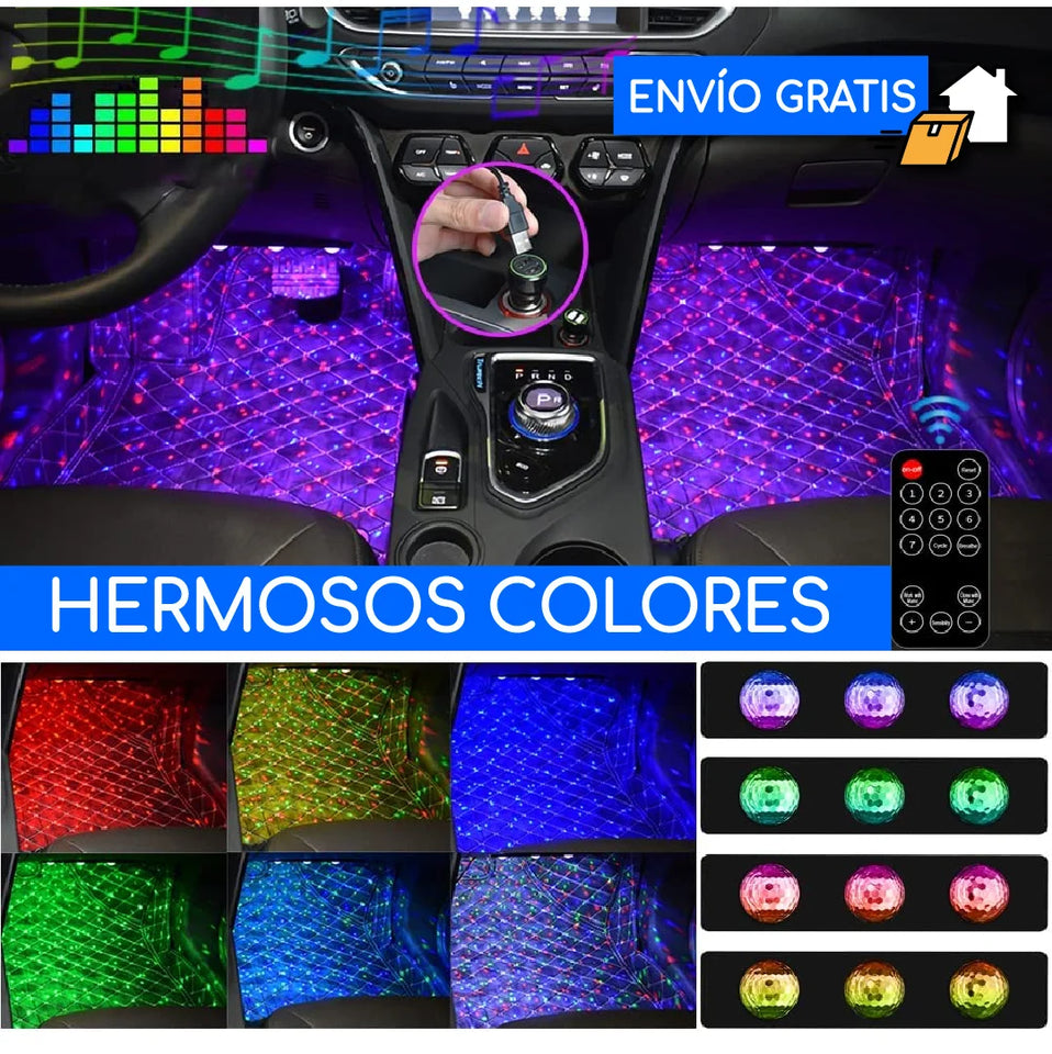 Luces LED Interiores  para autos