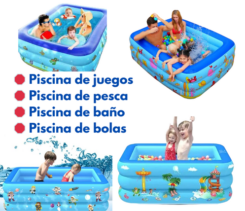 PISCINA INFLABLE REUTILIZABLE-ENVIO GRATIS